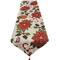 Wizardi 13.75" x 67" Festive Poinsettias Christmas Table Runner